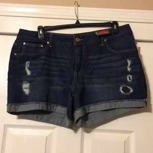 Brand new jean shorts